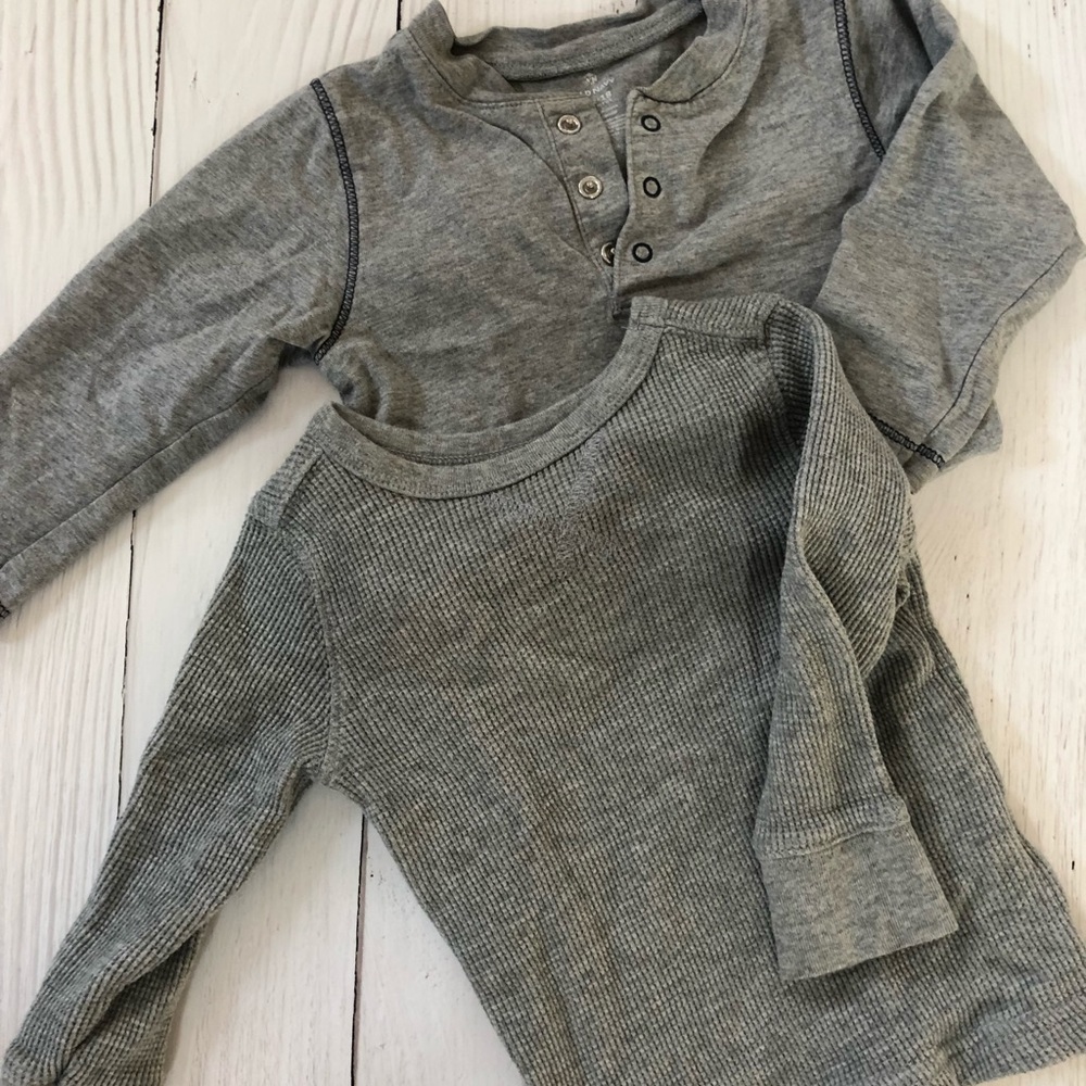 BOYS OLD NAVY GRAY LONG SLEEVE BUNDLE